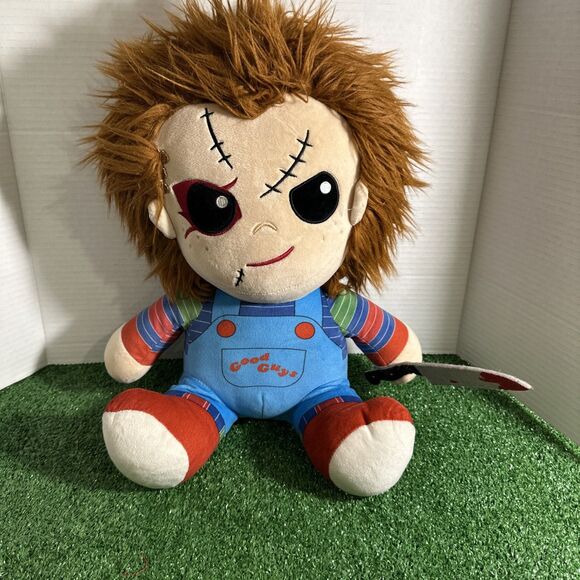 Chucky Hug Me Chucky Good Guys Child’s Play Vibrating Doll Plush Figure 16” - Picture 1 of 16